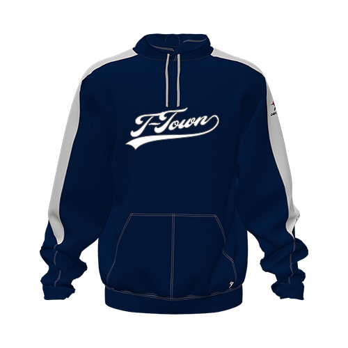 [CUS-DFW-HOOD-FLC-LSL-NVY-YXS-LOGO1] Hoodie (Youth XS, Navy, Logo 1)