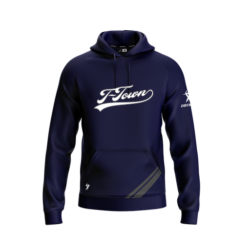 [CUS-DFW-SUHOOD-FLC-LSL-NVY-YXS-LOGO1] Summit Hoodie (Youth XS, Navy, Logo 1)