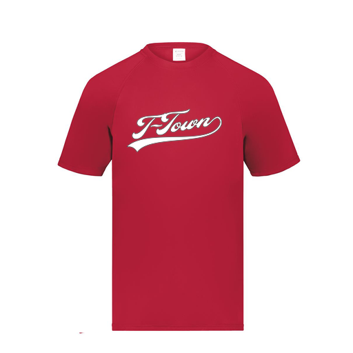 [2790.083.S-LOGO1] Men's Smooth Sport T-Shirt (Adult S, Red, Logo 1)