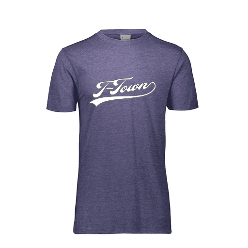 [FTSCUBRY-AS-LOGO1] Decker Men's Tri-Blend T-Shirt - Short Sleeve (Adult S, Royal, Logo 1)