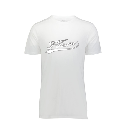 [FTSCUBWH-YS-LOGO1] Decker Youth Tri-Blend T-Shirt - Short Sleeve (Youth S, White, Logo 1)
