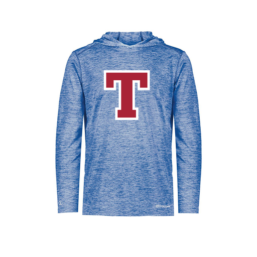 [FOLHCGRY-AS-LOGO2] Decker Men's Charge Hoodie (Adult S, Royal, Logo 2)