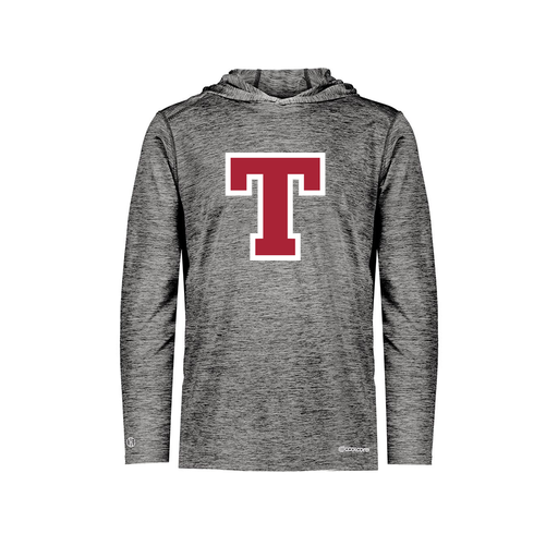 [FOLHCGBK-YS-LOGO2] Decker Youth Charge Hoodie (Youth S, Black, Logo 2)