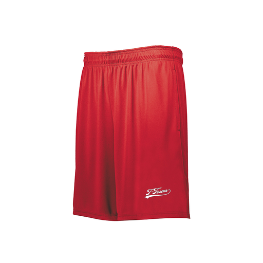 [229511.083.XS-LOGO1] Decker Men's Swift Short (Adult XS, Red, Logo 1)