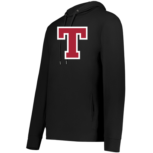 [222598.080.S-LOGO2] Men's Ventura Thin Knit Hoodie (Adult S, Black, Logo 2)