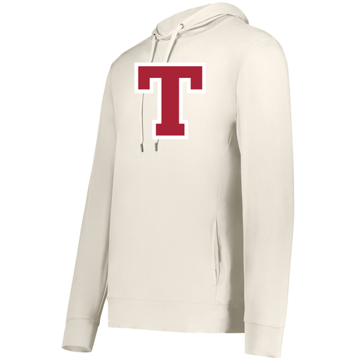 [222598.907.S-LOGO2] Men's Ventura Thin Knit Hoodie (Adult S, White, Logo 2)
